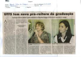 UFFS tem nova pró-reitora de graduação