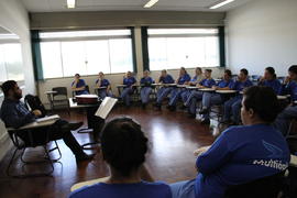 Palestra: saúde das funcionárias terceirizadas