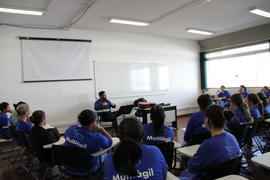 Palestra: saúde das funcionárias terceirizadas