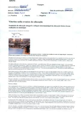 Vitorino sedia eventos de educação