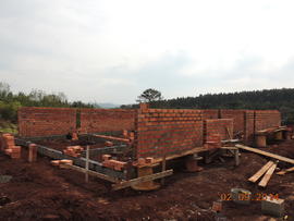 Construção Central de Reagentes  - Campus Laranjeiras do Sul