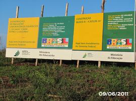 Construção Bloco A – Campus Realeza