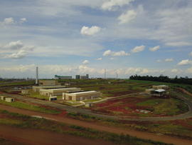 Vista aérea do Campus Realeza