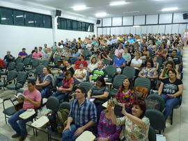 Apresentação pesquisa ensino médio noturno em Chapecó
