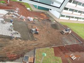 Terraplanagem, drenagem pluvial e pavimentação das vias internas – Campus Chapecó