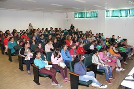 Visita dos alunos da Escola Jardim do Lago
