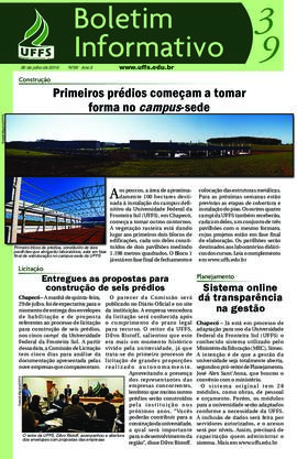 Boletim Informativo 39