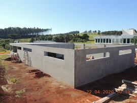 Construção do pavilhão de Patrimônio – Almoxarifado – Laranjeiras do Sul