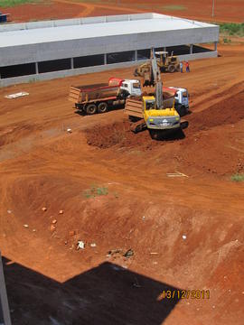 Construção Prédio Biblioteca, TI e Arquivo - Campus Chapecó