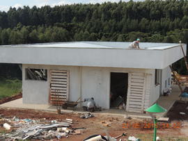 Construção Central de Reagentes - Campus Laranjeiras do Sul