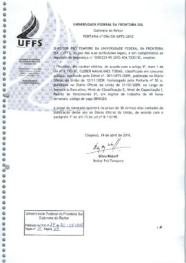Portaria 096-GR-2010