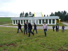 Visita de vereadores às obras do Campus Chapecó