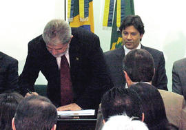 Posse de Dilvo Ristoff como Reitor da UFFS