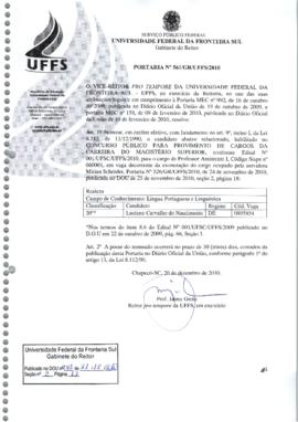 Portaria 561-GR-2010