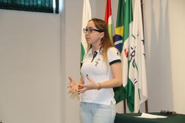 Visita dos Estudantes da Escola Victor Meirelles