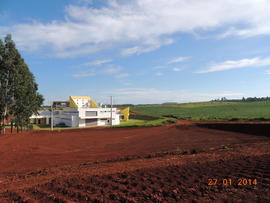 Terraplenagem, drenagem pluvial e pavimentação das vias internas – Campus Chapecó