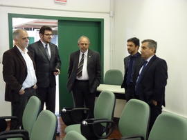 Visita de ministro às instalações do Campus Chapecó