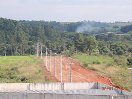 Terraplenagem, drenagem pluvial e pavimentação das vias internas – Campus Chapecó