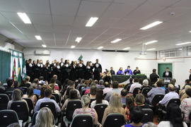 Formatura do curso de Administração