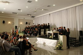 Formatura dos cursos de Administração, História, Letras e Pedagogia