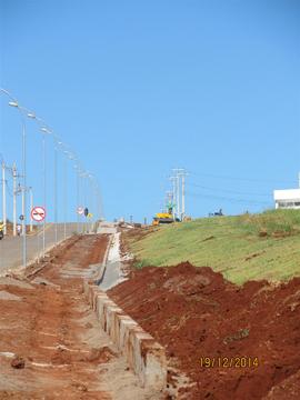 Terraplenagem, drenagem pluvial e pavimentação das vias internas do Campus Cerro Largo