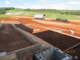 Construção Bloco A – Campus Laranjeiras do Sul
