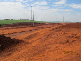 Terraplenagem, drenagem pluvial e sub-base vias internas – Campus Realeza