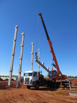 Construção Blocos A e B – Campus Chapecó