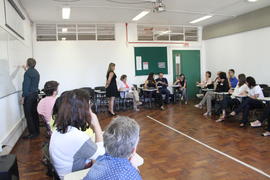 Aula do curso de Medicina