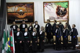Formatura dos cursos de Agronomia e Engenharia Ambiental e Sanitária