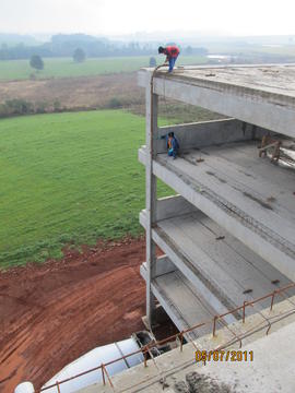 Construção Blocos A e B – Campus Chapecó