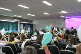 Recepção aos calouros do curso de Enfermagem
