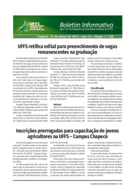 Boletim Informativo 228