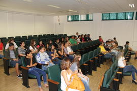 Visita dos Estudantes da Escola Victor Meirelles