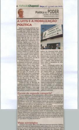 A UFFS e a mobilização política