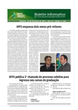 Boletim Informativo 226