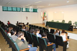 Visita dos Estudantes da Escola Victor Meirelles