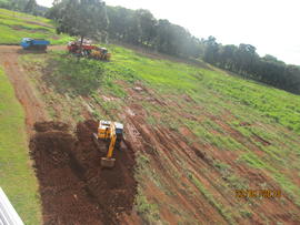 Terraplenagem, drenagem pluvial e sub-base vias internas – Campus Erechim