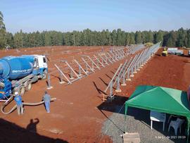 Construção das Usinas Fotovoltaicas – Campus Chapecó