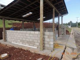 Construção da Central de Resíduos Sólidos – Campus Chapecó