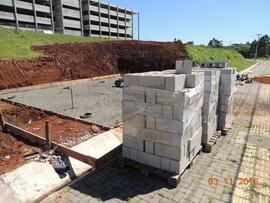 Construção da Central de Resíduos Sólidos – Campus Chapecó