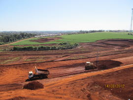 Terraplenagem, drenagem pluvial e sub-base vias internas – Campus Realeza