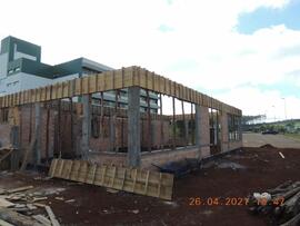 Construção do prédio da Cantina do Campus Laranjeiras do Sul