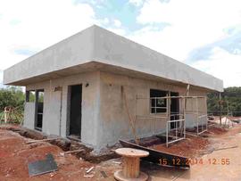 Construção Central de Reagentes  - Campus Laranjeiras do Sul