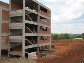 Construção Bloco A – Campus Erechim