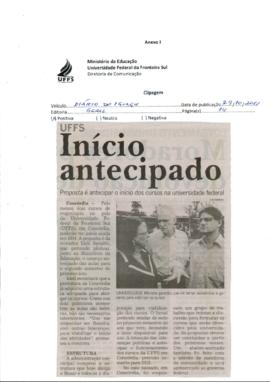 Início Antecipado