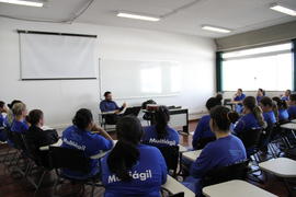Palestra: saúde das funcionárias terceirizadas