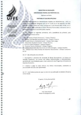 Portaria 266-GR-2010