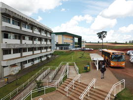 Vista aérea do Campus Chapecó