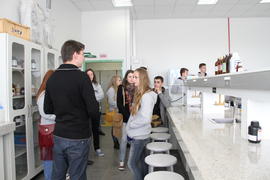 Visita de estudantes de Mondaí